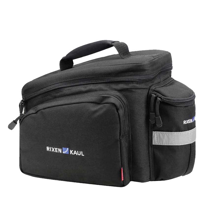 KLICKfix Taška na zadný nosič RACKPACK 2 čierna, Čierna