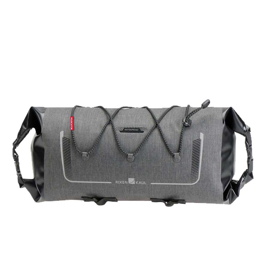 KLICKfix BIKEPACK vodotesný vak na riadidlá 12 l, Sivá