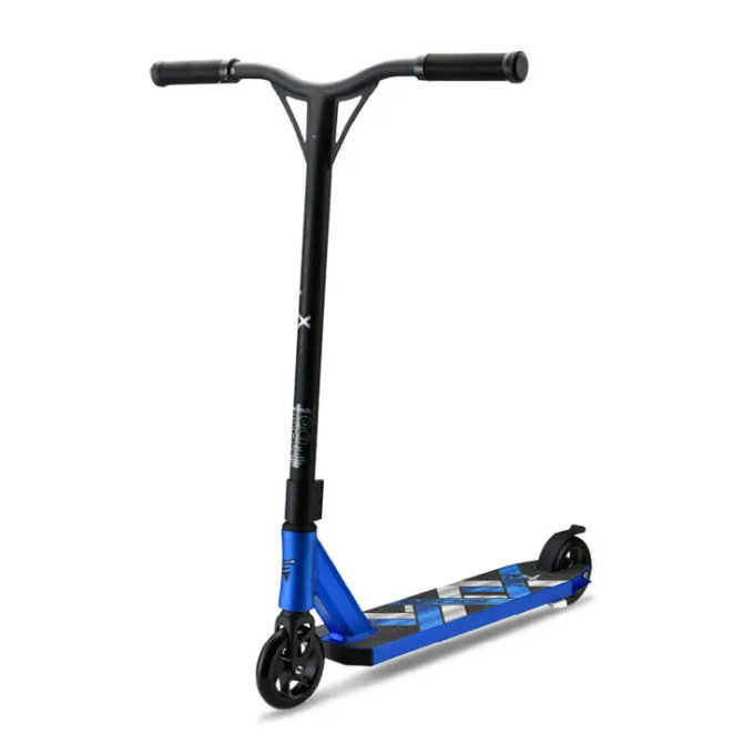 Kolobežka FlaX 8.6 stunt metalická modrá