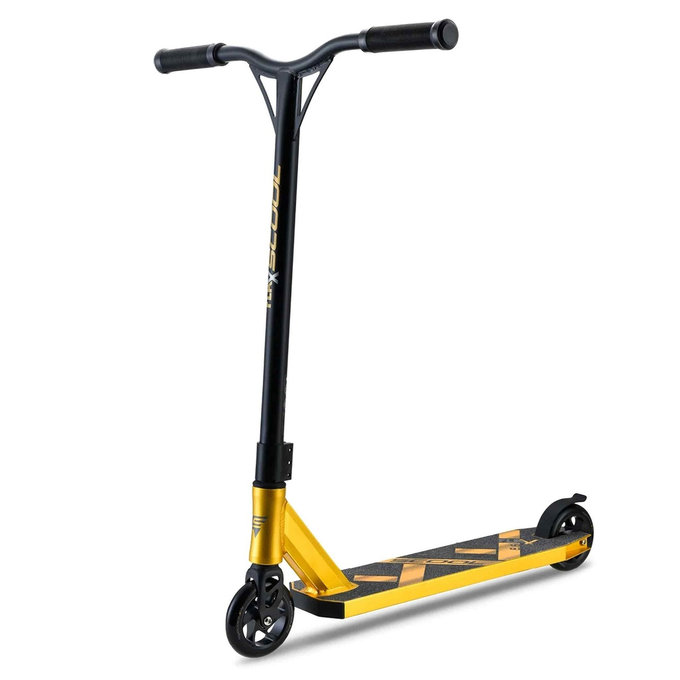 Kolobežka FlaX 8.6 stunt metalická zlatá