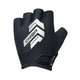 Cyklistické rukavice pre dospelých Reflex čierne