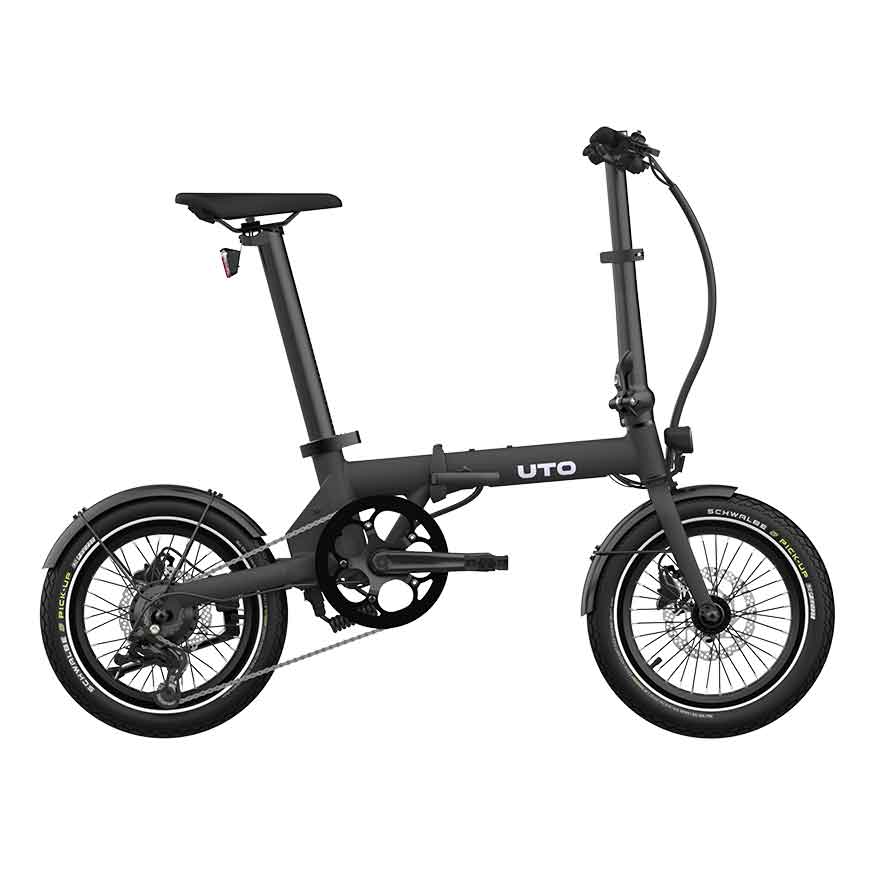 UTO Skladací elektrobicykel OG16 2026 Onyx Black, Čierna/Zelená/Modrá/Béžová