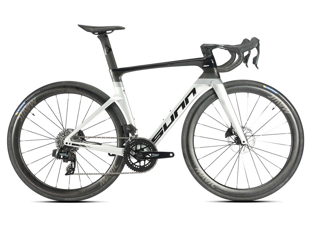 SUNN Cestný bicykel GP S1 2025, Čierna/Biela