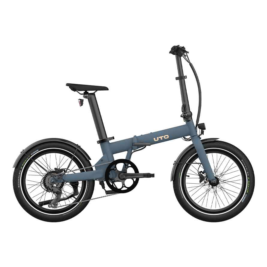 UTO Skladací elektrobicykel OG20 2025 Ocean Blue, Čierna/Zelená/Modrá/Béžová